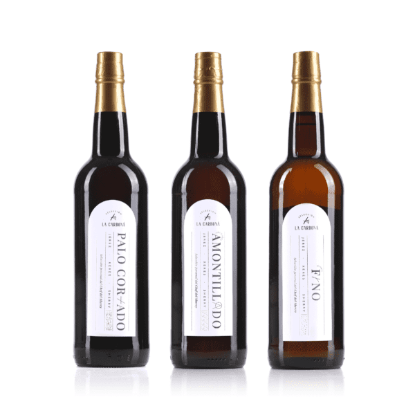 Pack Fino, Amontillado y Palo Cortado La Carboná